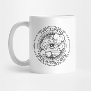 All Seeing Eye Masonic Symbol Mug